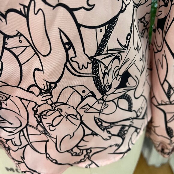 Rare Italian UNITED COLORS OF BENETTON Blouse Tom and Jerry Collab Size XS - Picture 5 of 9